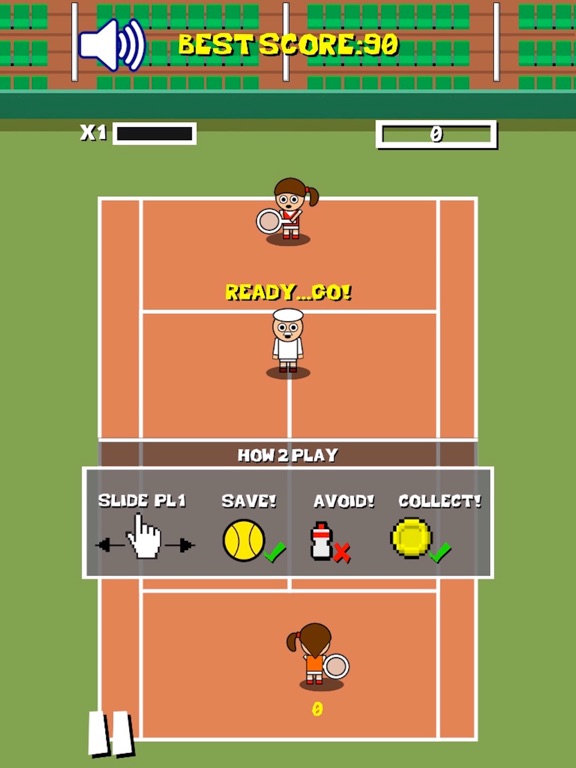 Screenshot #4 pour Retro Tiny Tennis
