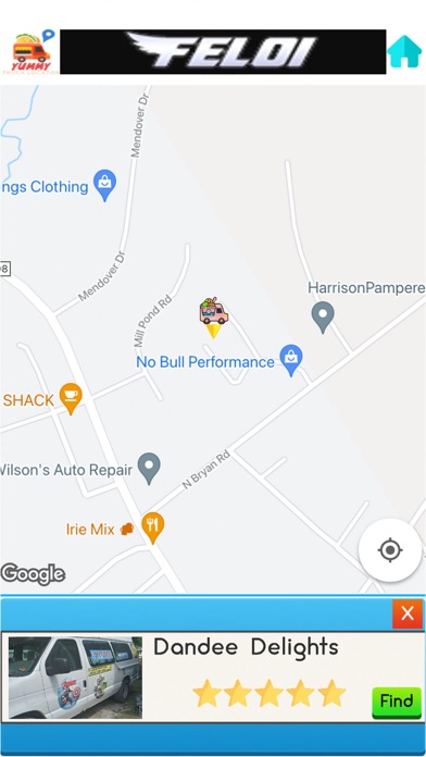 Yummy Truck Locator Screenshot