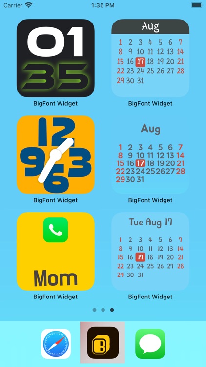 BigFont Widget.Smith Color screenshot-4