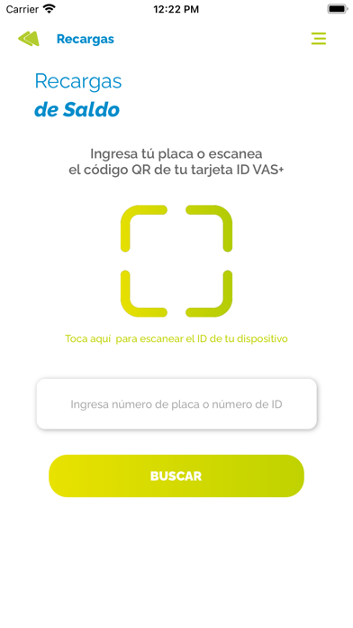 VAS Screenshot