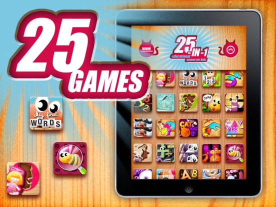 25 in 1 Educational Games iPad app afbeelding 3