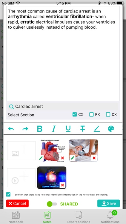 Notebook of Medicine screenshot-3
