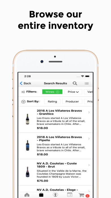 Princeton Corkscrew Wine Shop Screenshot