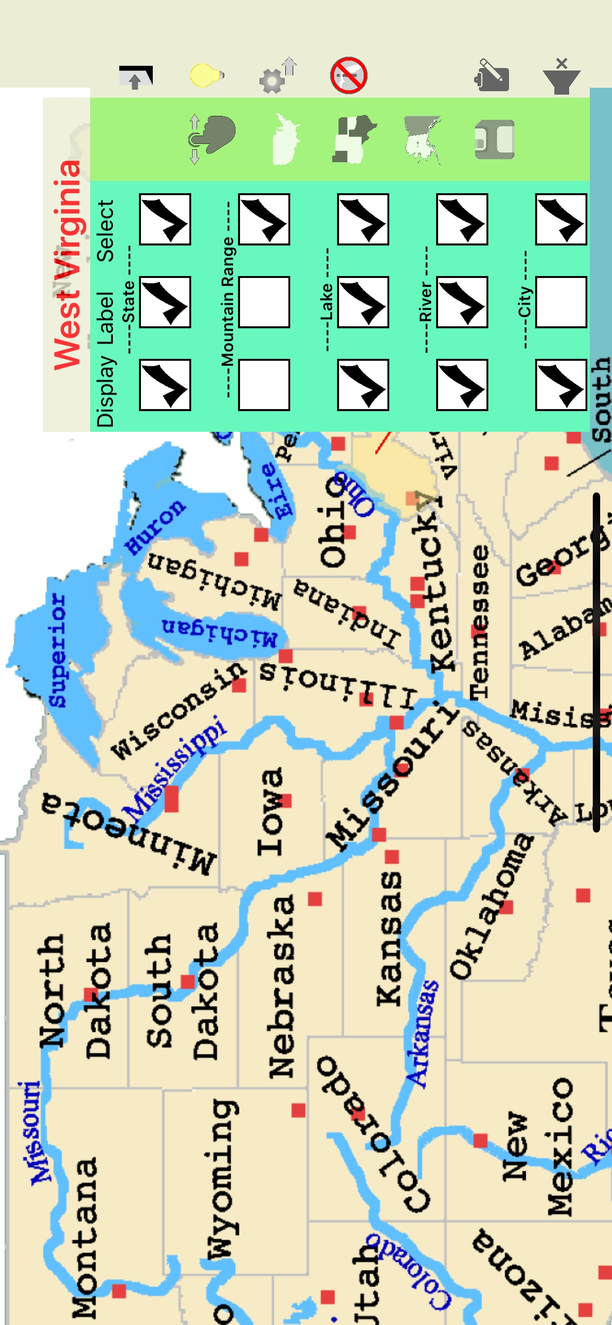 Geography of USA Study & Quiz