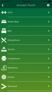 philips dynalite envisiontouch iphone screenshot 3