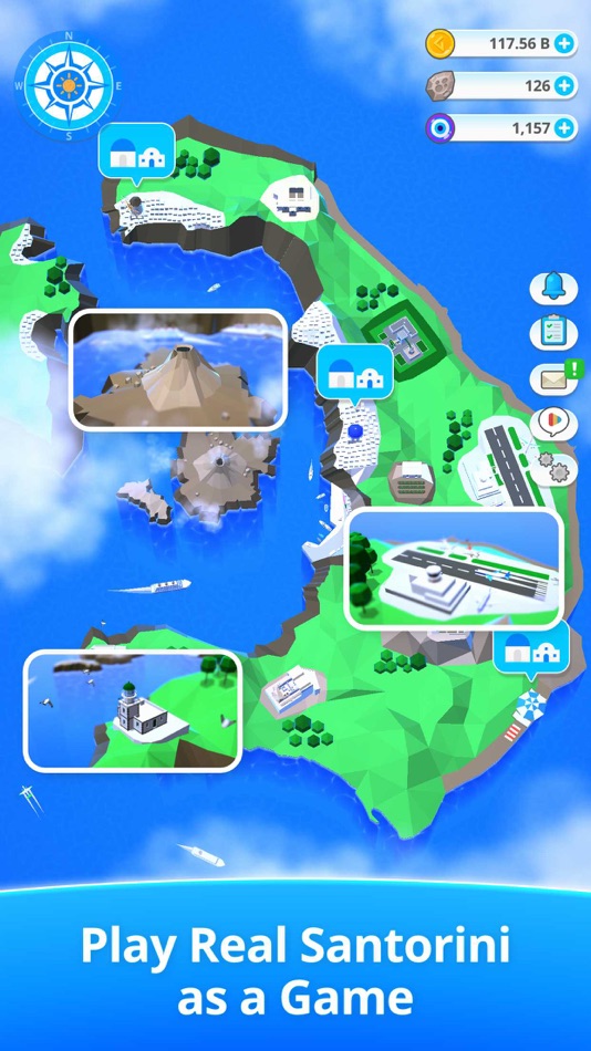 #5. Santorini: Pocket Game (iOS) By: NANOO COMPANY Inc.