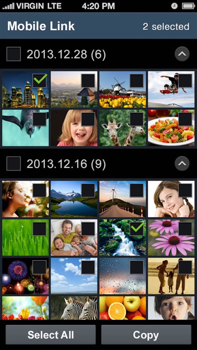 Screenshot #1 pour Samsung SMART CAMERA App