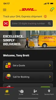 How to cancel & delete dhl express mobile app 1