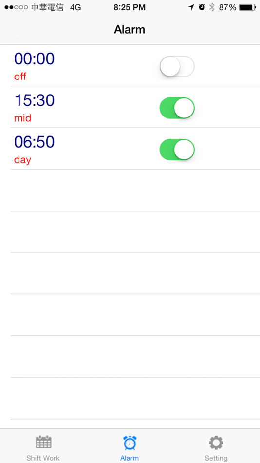 #4. Power Shift work Calendar (iOS) 由: FengStyle