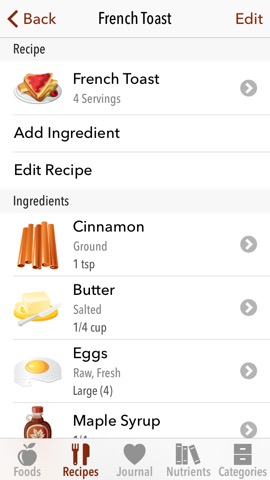 Nutrients - Nutrition Factsのおすすめ画像3