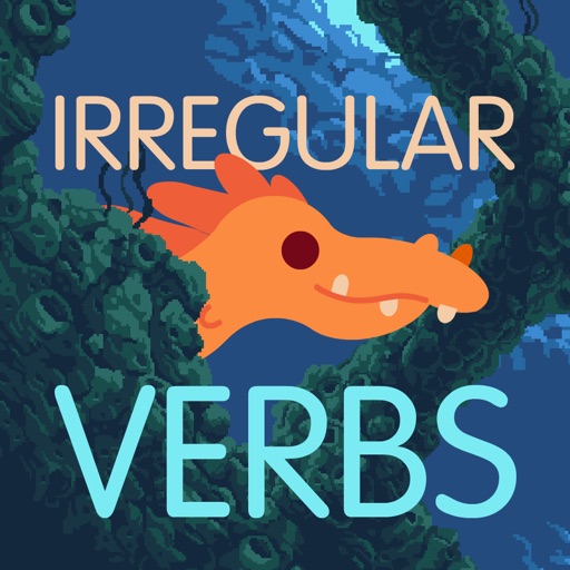 Irregular verbs adventure icon