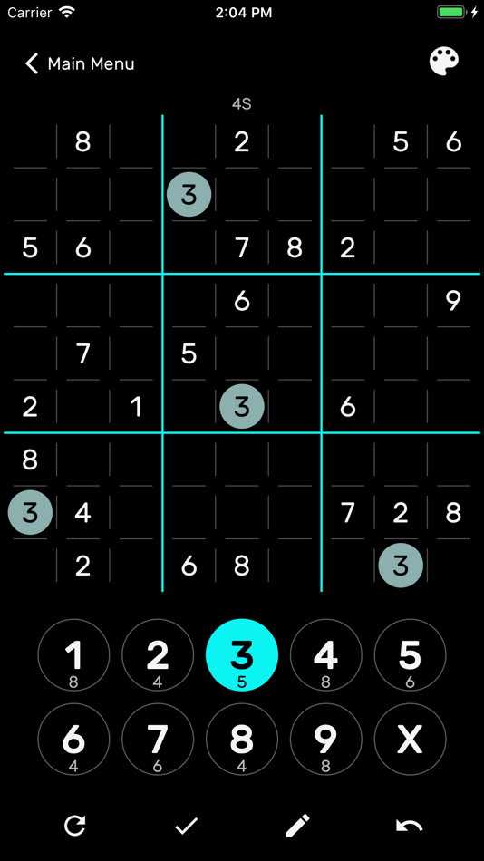 #10. Sudoku - The Clean One (iOS) 由: Priit Trink