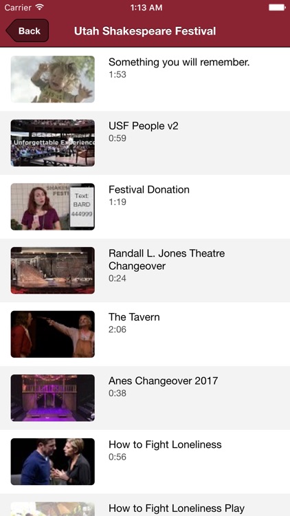 Utah Shakespeare Festival screenshot-3
