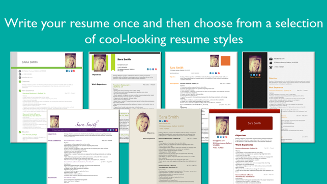 ‎Resume Designer Pro Screenshot