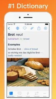 german translator dictionary + iphone screenshot 1