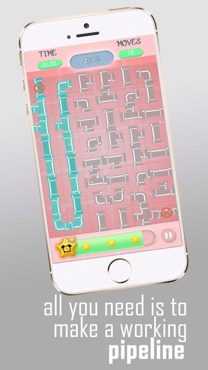 Connect Pipes - Classic Puzzle