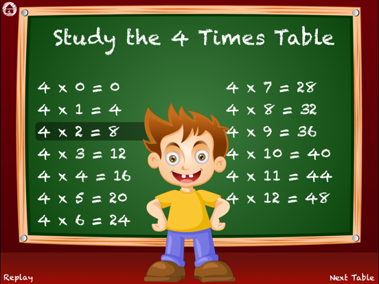 Times Tables For Kids - Testのおすすめ画像2