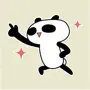 Punny Panda Bear Animated