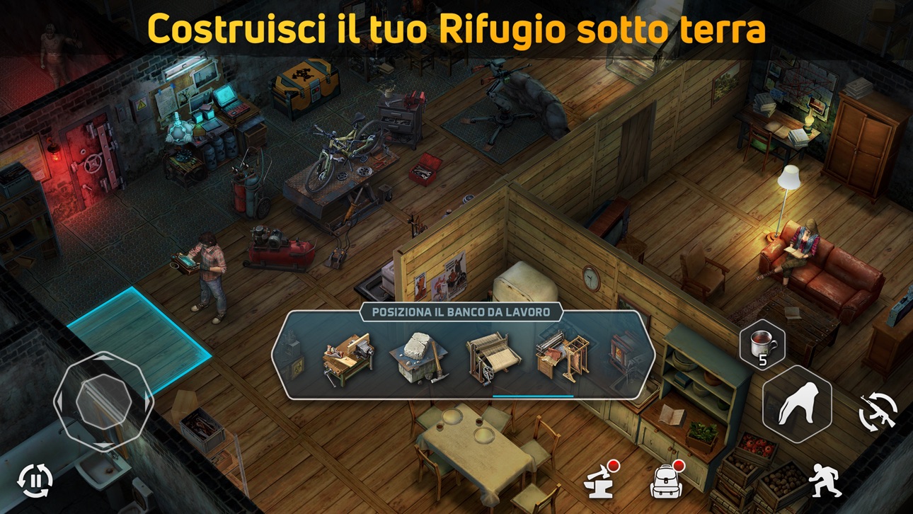 Dawn of Zombies: Survival Game iOS Mod IPA screenshot 3 - iOS game interface
