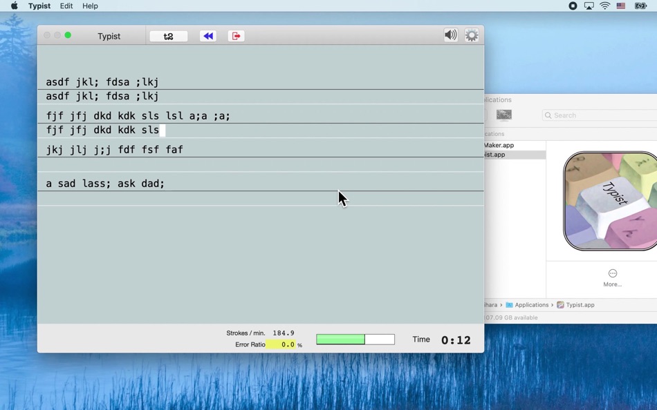 #2. Typist (macOS) 由: Takeshi Ogihara