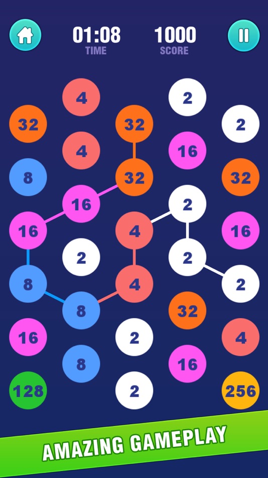 #1. 2248 Link Dots (iOS) Bởi: Hirakumar Patel