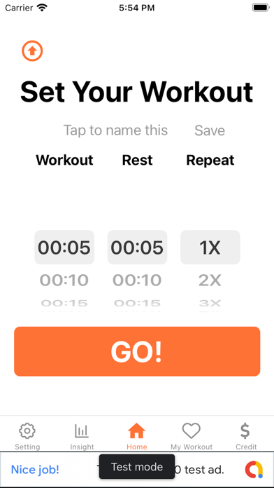 Mo Workout Timer - HIIT Screenshot