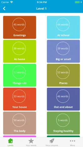Game screenshot Vocabulary Level mod apk