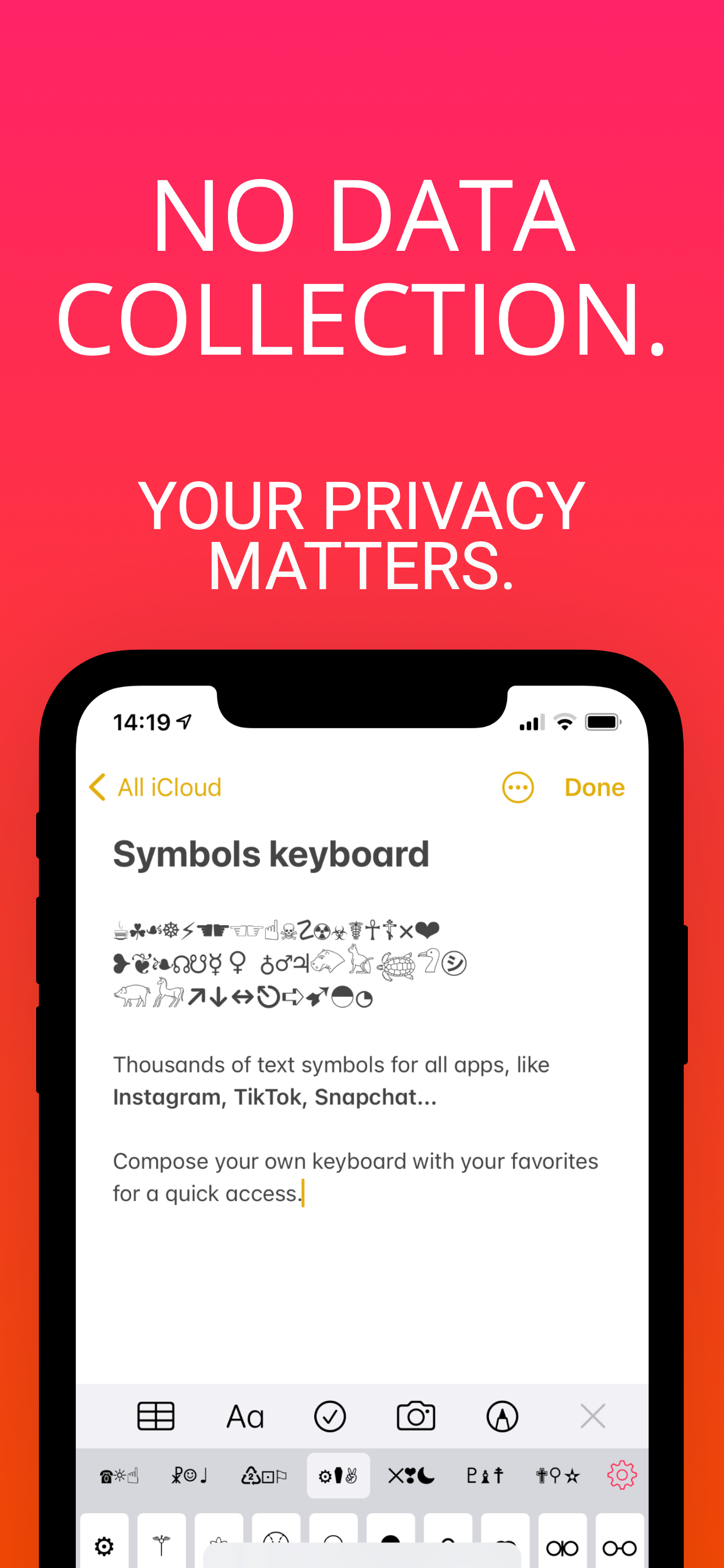 Symbol Keyboard+