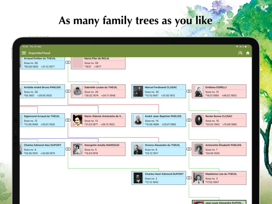 Screenshot #5 for Family Tree Explorer Viewer