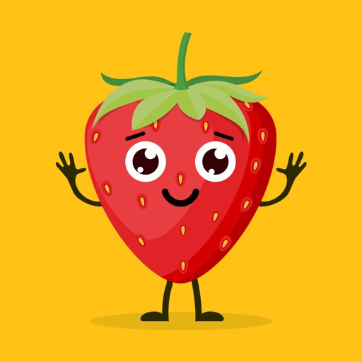 Kawaii Strawberry Emojis icon