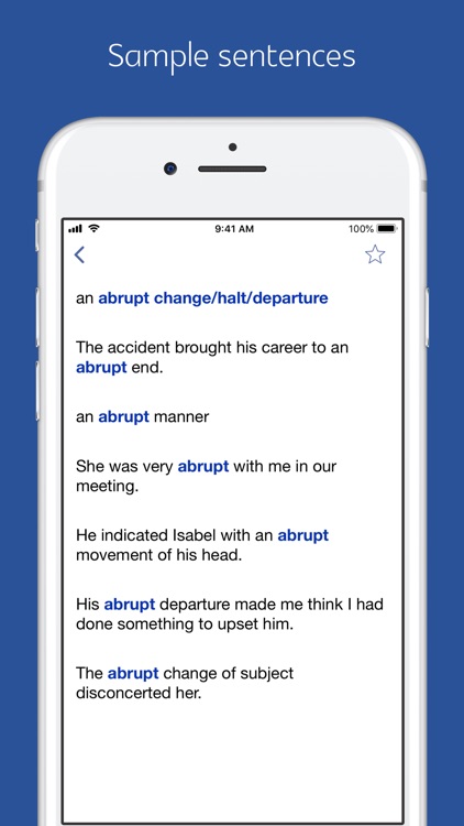 English Sentence Dictionary