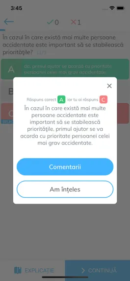 Game screenshot Chestionare auto SoferOnline apk