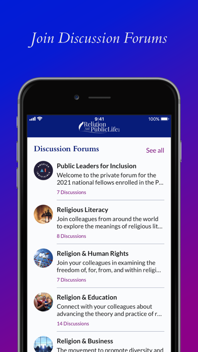 ReligionAndPublicLife.org Screenshot