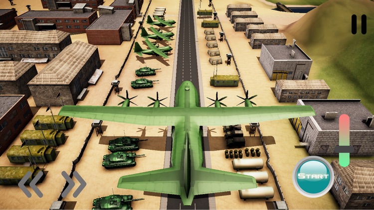 US Army Truck driving & Plane