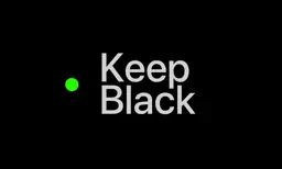 Keep Black app icon