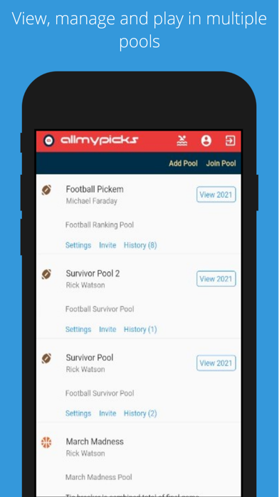 allmypicks Screenshot