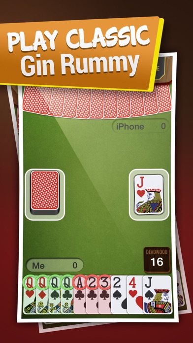 Gin Rummy Best Card Game Screenshot