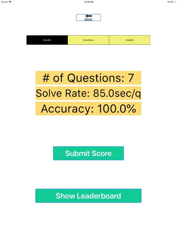 Maths A Day iPad screenshot 6 - Education app