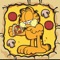 Place 4 pizza toppings in a row to become the pizza chef master with Garfield 4 in a Row, a Rooplay Original game