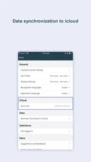 business card scanner-sam pro screenshot 5