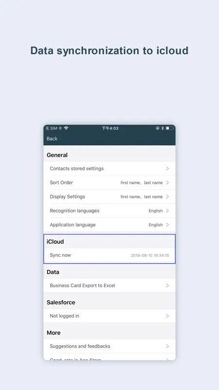 business card scanner-sam pro screenshot 5 of 5