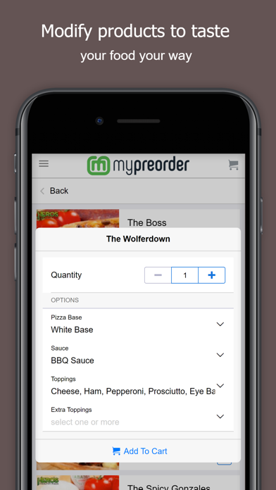 mypreorder - food & drink Screenshot