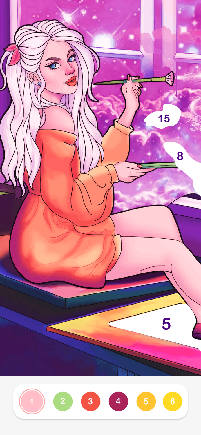 Coloring Art - Paint by number