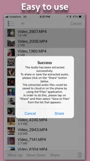 How to cancel & delete video to audio extractor 4