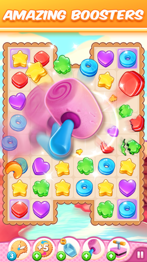 Cookie Crush! Match 3 Game(圖3)-速報App
