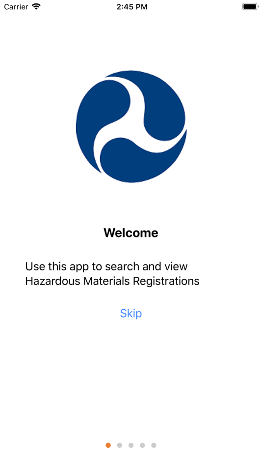 #5. Hazmat Registration Search (iOS) 由: Pipeline and Hazardous Materials Safety Administration
