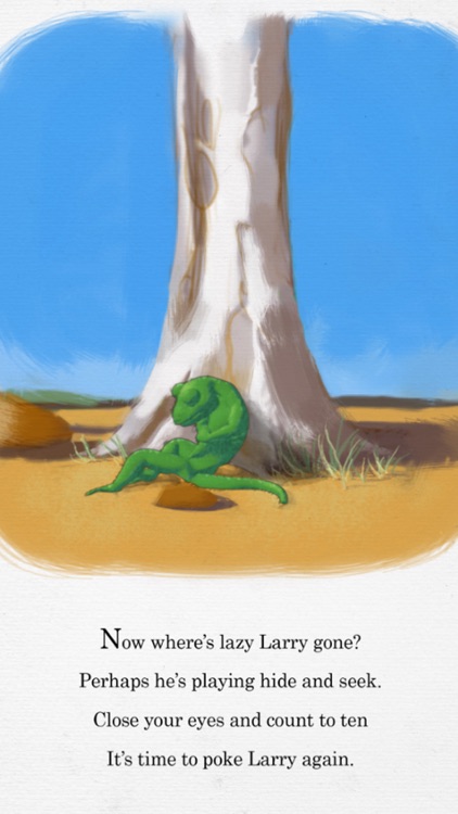 Lazy Larry Lizard