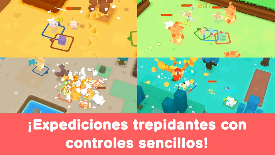 Captura de pantalla de Pokémon Quest en iPhone 2