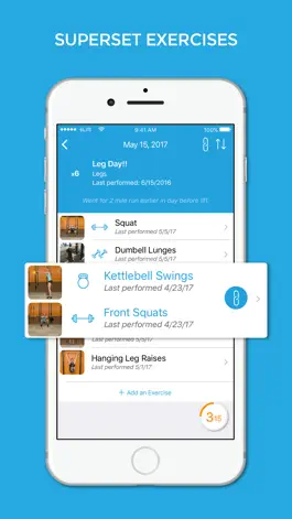 Game screenshot simpleLift Workout Tracker mod apk