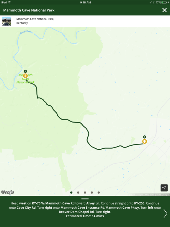 VisitCaveCityKY! iPad screenshot 5 - Travel app